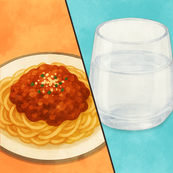 ボロネーゼパスタ×大吟醸