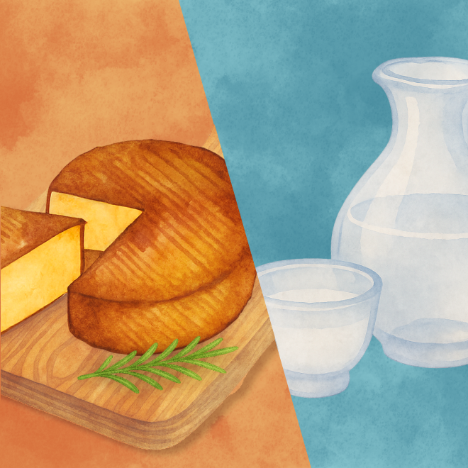 生酒×スモークチーズ