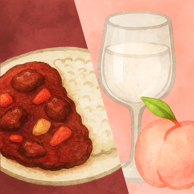 超甘口日本酒×激辛カレーライス