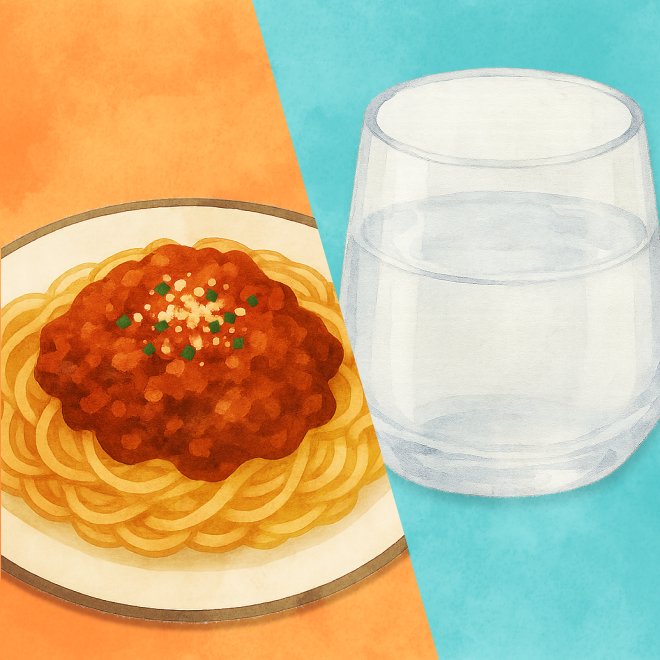 大吟醸×ボロネーゼパスタ