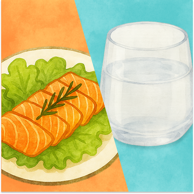 大吟醸×スモークサーモン