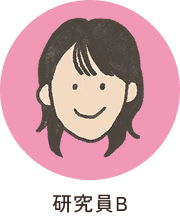 研究員B