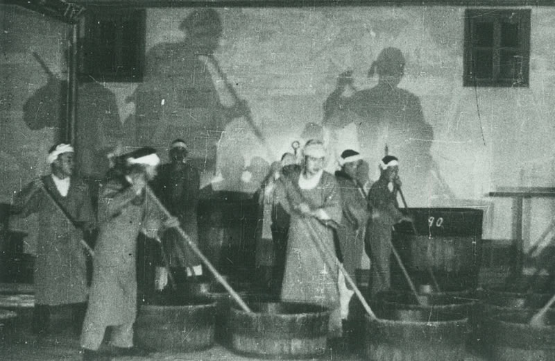 昭和初期の酒造り