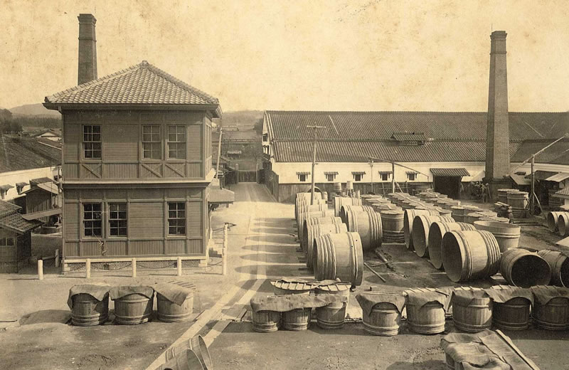 初代の大倉酒造研究所