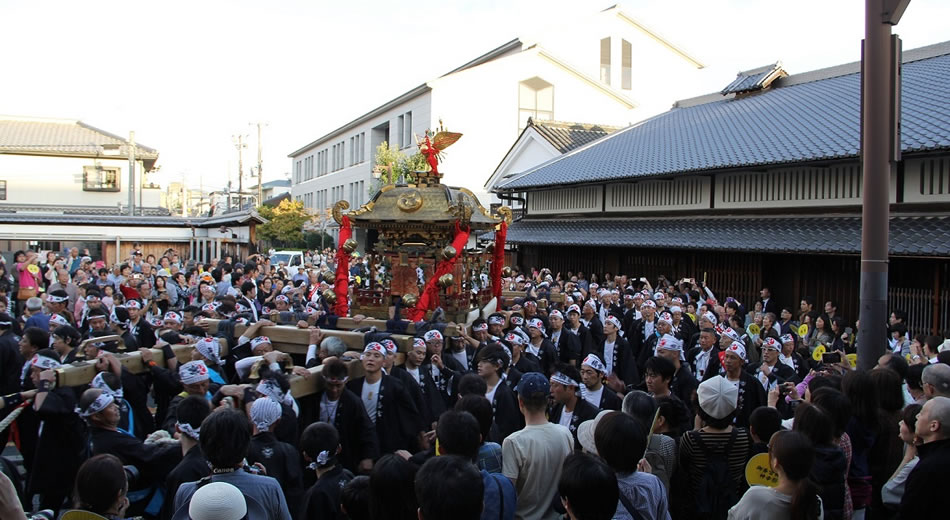 酒どころ伏見の大祭　御香宮神社「神幸祭」、三栖神社「炬火祭」