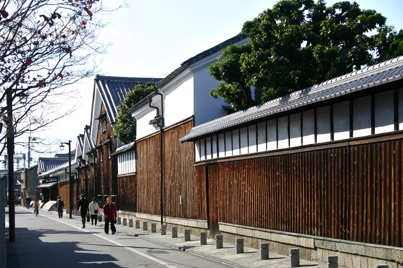 京都・伏見の町