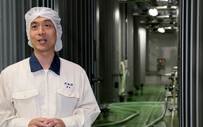 醸造部生産技術課長 阪本 充