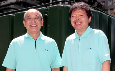 醸造部 尾高 文夫、小嶋 良次