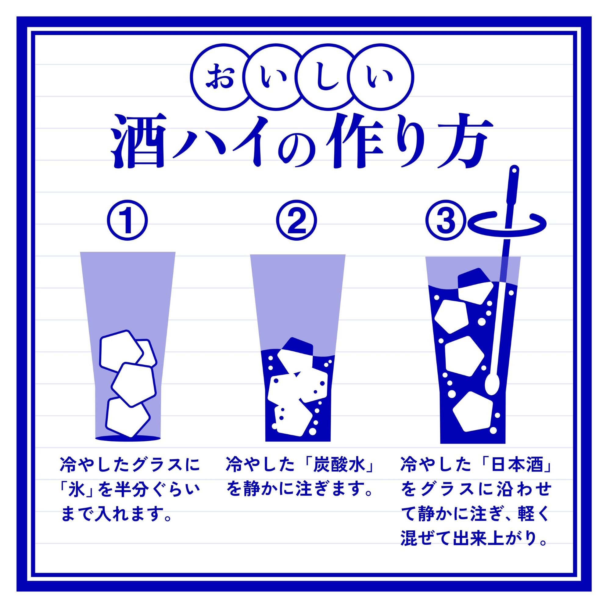 酎ハイの作り方