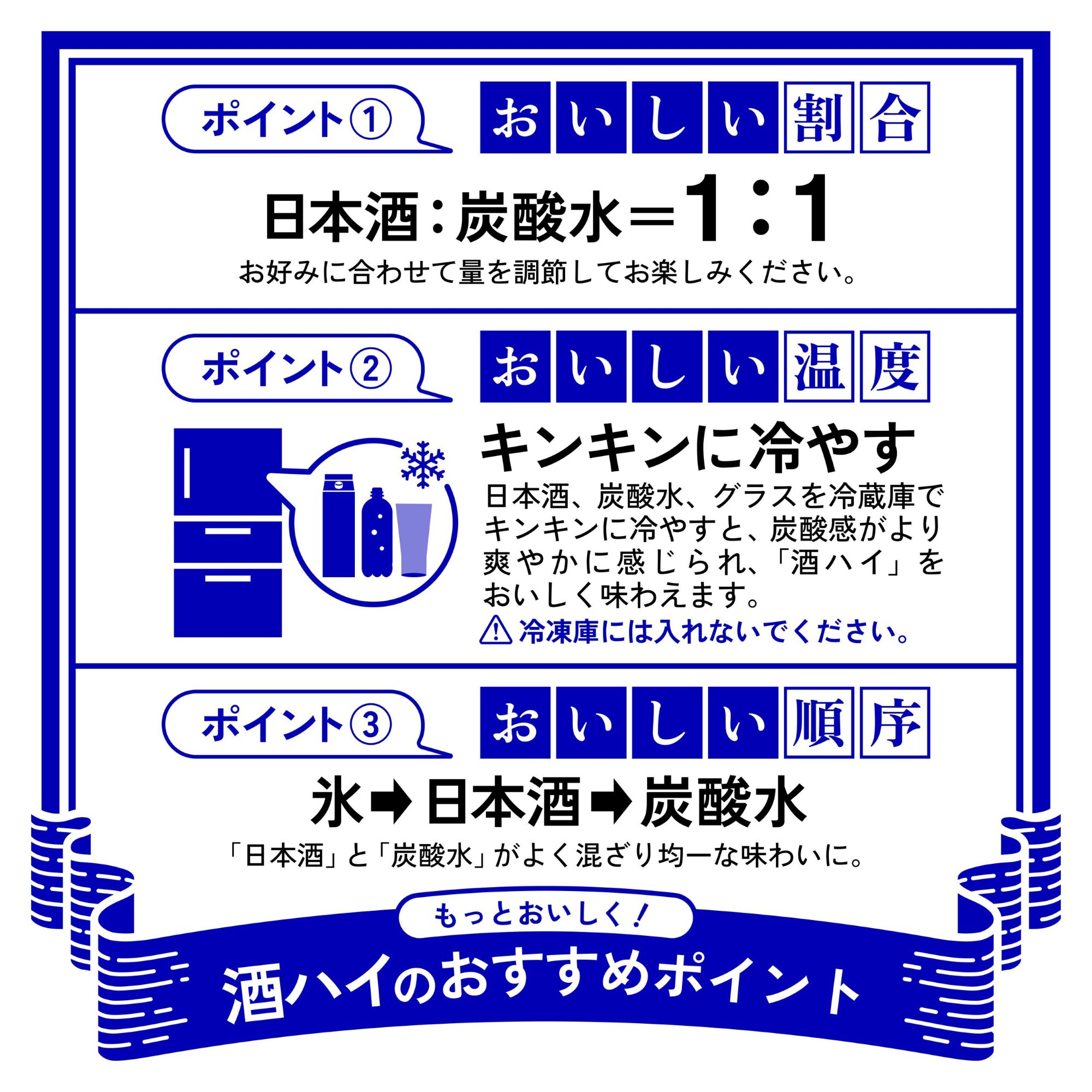 酎ハイのおすすめポイント