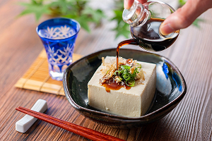 夏を味わう冷奴